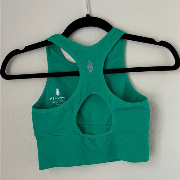 FP Movement by Free People Turquoise Racerback Sports Bra - Picture 3 of 4